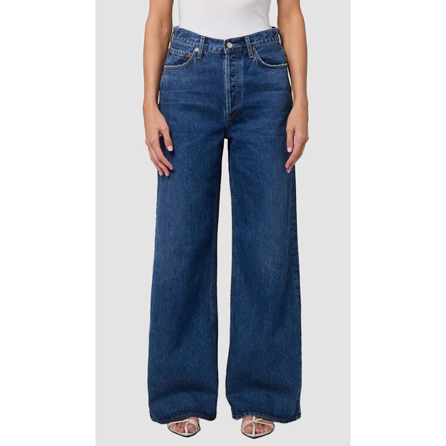 New Agolde Dame Straight-Leg Jean No Cuff In Enamour